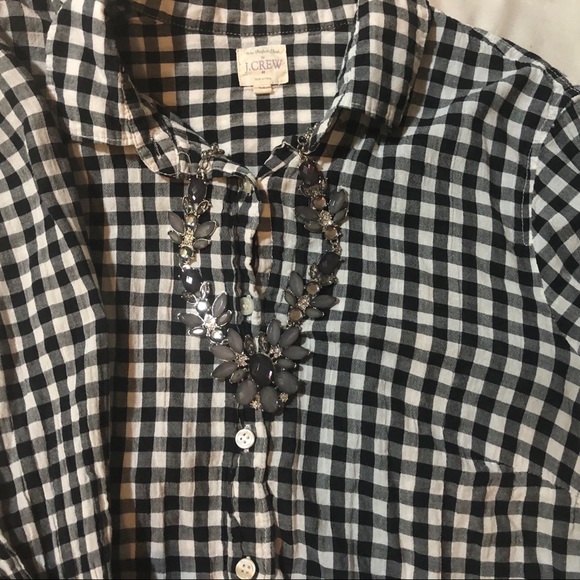 New York & Company Statement Necklace- Gray - Picture 1 of 6